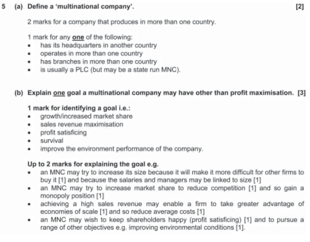 Example Candidate Responses (Standards Booklet)